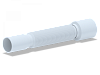 ANI PLAST Гибкая труба 375x40x50мм., ANI PLAST 100_100_2896753